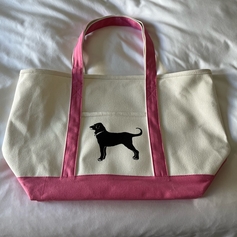 NEW!! The Black Dog canvas tote bag.